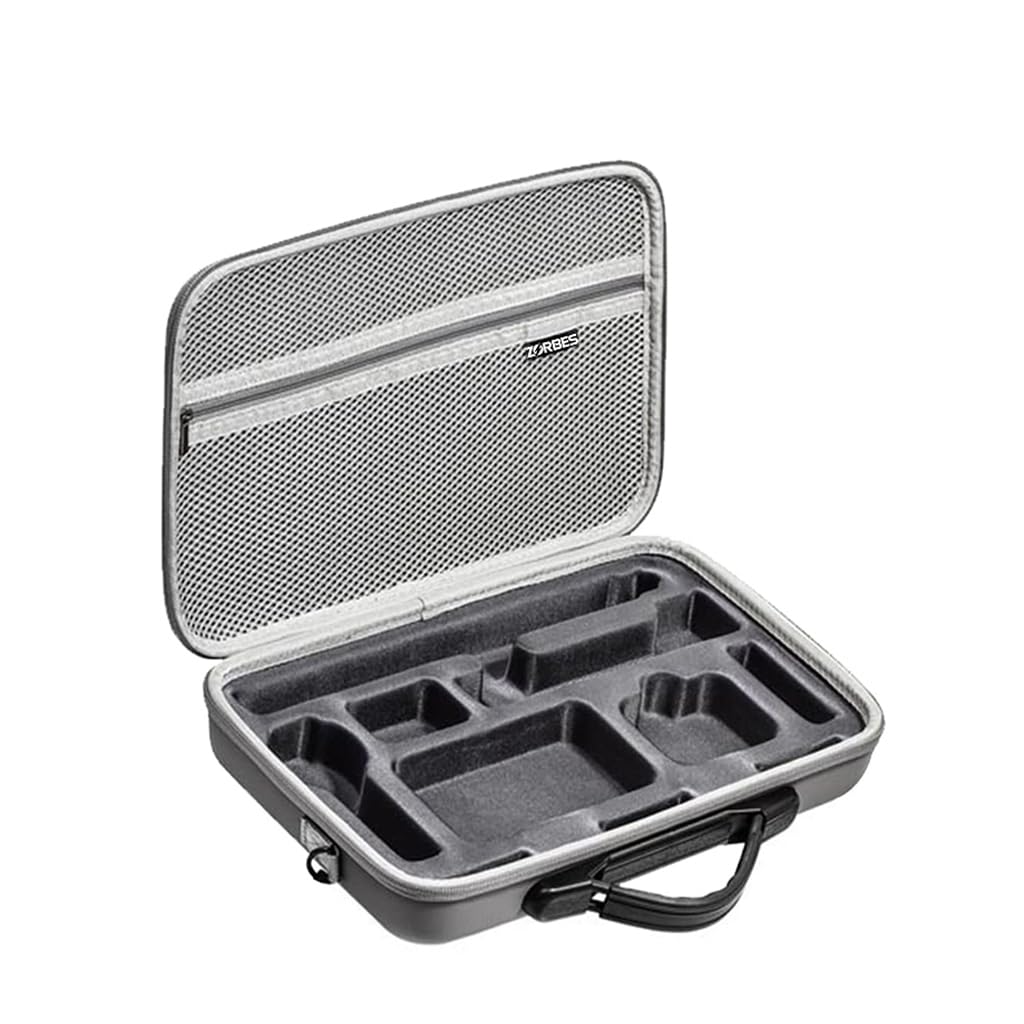 ZORBES Insta360 X3 Carrying Case with Strap Hard Case Storage Bag, Waterproof Storage Bag Hard Shell Camera Bag Protective Travel Case for Insta360 X3 One, Insta 360 x3 Accessories Grey ZORBES Insta360 X3 Carrying Case with Strap Hard Case Storage Bag, Waterproof Storage Bag Hard Shell Camera Bag Protective Travel Case for Insta360 X3 One, Insta 360 x3 Accessories Grey